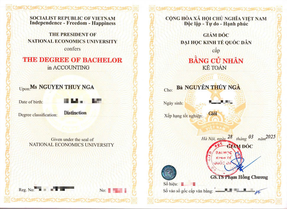 VĂN BẰNG & TỐT NGHIỆP