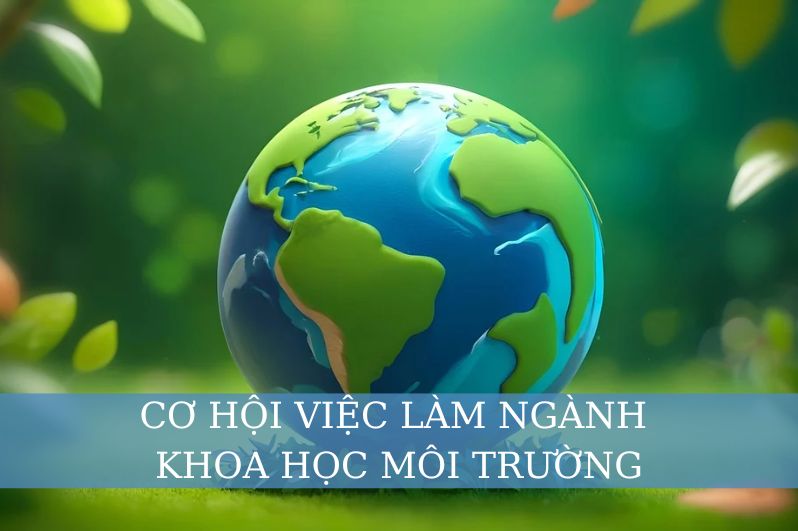 Cơ hội việc làm ngành Khoa học Môi trường sau khi tốt nghiệp